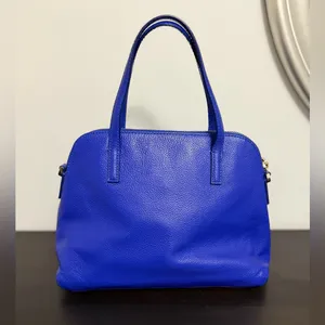 Kate Spade Maise Bow Satchel Bag in Bright Lapis Includes Strap thumbnail 6