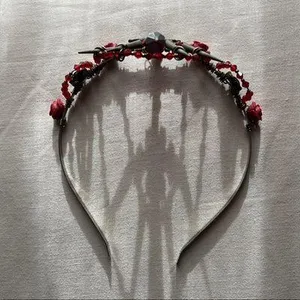 Gothic•Handmade Tiara•Thorns and Roses •Day Of The Dead thumbnail 3