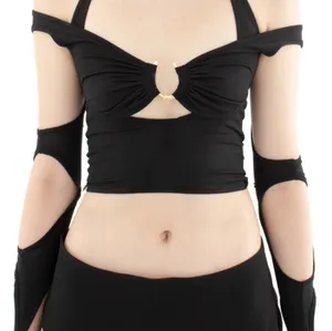 Black Cut Out Top thumbnail 7