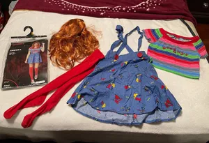 Spirit Halloween Womens chucky costume S 4-6 thumbnail 1