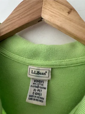 L.L. Bean Green Sleeveless Polo‎ Dress thumbnail 5