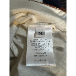 Land Of Distraction Kate Milk More Organic Cotton Women's M Short Sleeve Top thumbnail 5
