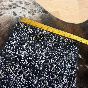 LULULEMON Wunder Under Super Hi-Rise‎ Legging 28" Chirasu Black Size 4 Spotted thumbnail 5