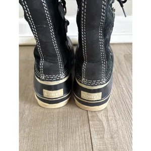 Sorel Joan of Arc‎ Black Waterproof Winter Snow Boots NL2429-010 Womens 6 thumbnail 5