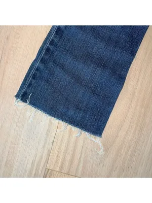PAIGE Hollywood Hills Low Rise Blue Denim Jeans Size 25 thumbnail 4