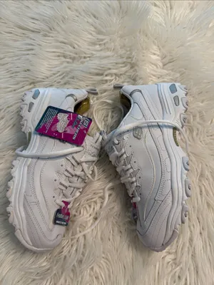 Skechers Classic Women's White Platform Sneakers size 9 brand new thumbnail 4