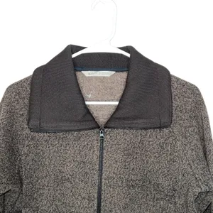 Vintage Woolrich Full Zip Lined Jacket‎ Women's Medium Brown Pockets Collared thumbnail 2