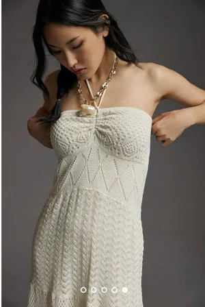 Farm Rio x Anthropologie Crochet Maxi Dresses thumbnail 5