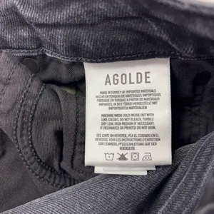 AGOLDE Jeans Womens 31 Gray Charcoal Wash High Rise Straight Stretch Denim thumbnail 11