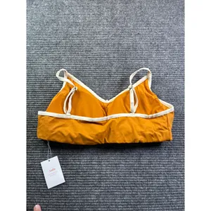 Andie Swim The Bells Top Topaz Orange Bikini V-Neck Adjustable Boho XXL AT249 thumbnail 6