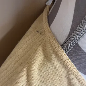 Lands' End vintage Mustard Button-Up Vest thumbnail 3