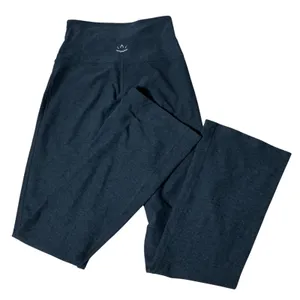 Beyond Yoga High Waisted Wide Leg Lounge Pants Womens Small Black Heathered Soft thumbnail 1