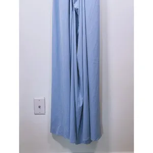 Halara Breezeful A-Line Sleeveless Maxi Dress L Blue Cross Back Casual Travel thumbnail 9