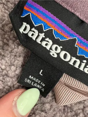 Patagonia Women's Better Sweater 1/4- Zip purple Large thumbnail 7