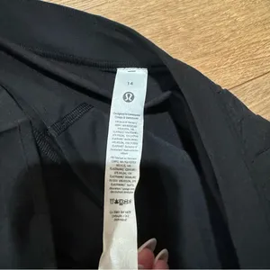 NWT Lululemon High-Rise Pleated Tennis Skirt in Black Size 14 thumbnail 12