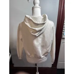 Salty Crew In the Rays Zip Fleece Hoodie Off White Cream Graphic Sweatshirt S thumbnail 2