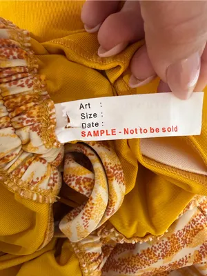 Aerie Tiger Stripe One Piece Swimsuit Sample - Size Small thumbnail 3