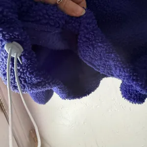 Wild Fable Womens Purple Fleece Sherpa Quarter Zip Hoodie‎ Top XXL Plus thumbnail 5