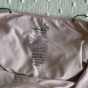 Free People Light‎ Pink Cropped Tank Top XL thumbnail 5