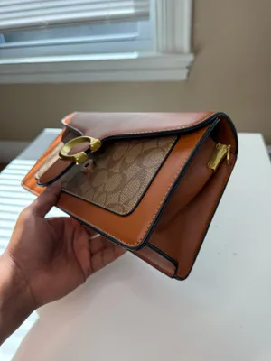 Coach Brown Shoulder Bag Leather thumbnail 2