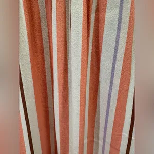 A New Day Midi vertical stripe sleeveless midi smocked dress medium flutter thumbnail 5