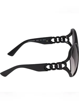 Jessica Simpson Oversized Square Sunglasses J6324 ox With Chain Detail NWT thumbnail 4