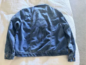 Buffalo David Bitton Light Blue Denim Jacket with Yellow, Orange & Pink Accents thumbnail 5