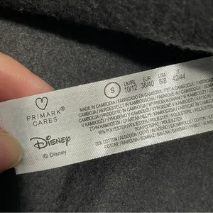 Disney‎ Princess women’s gray Mushu Mulan Pullover Hoodie size Small thumbnail 4