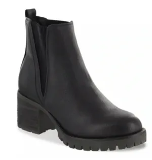 Jody Chelsea Boot, Black, Women’s Heeled Leather Booties, Size 9M thumbnail 1