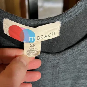 Free People FP Beach Bicoastal Romper Charcoal Gray Size Small Lounge thumbnail 6