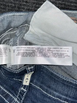 Ariat Mid Rise Entwined Trouser Jeans Marine Women’s 28 R 10025302 EUC thumbnail 9