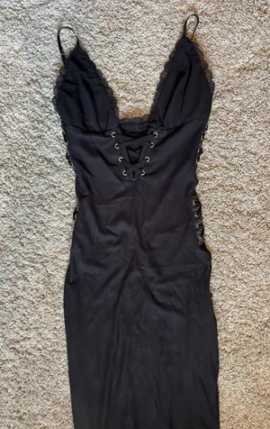 Generation Outcast Clothing Black Maxi Dress thumbnail 3