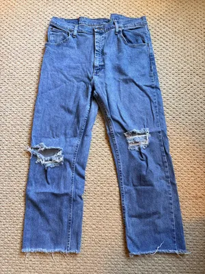 Wrangler Straight Leg Jeans thumbnail 1