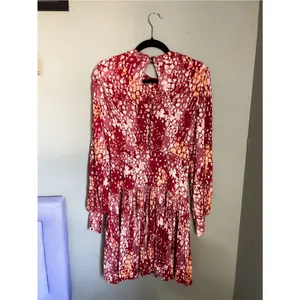 Free People Heartbeats Mini Dress Size S Red thumbnail 6