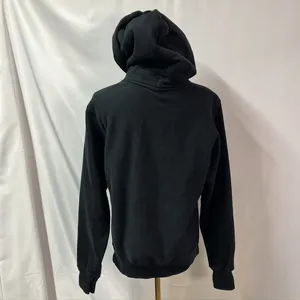 Champion Reverse Weave‎ Fleece Pullover Hoodie Black Womens Size Small Classic thumbnail 9