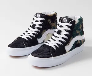 Vans SK8-Hi Sherpa sneakers in camo thumbnail 4