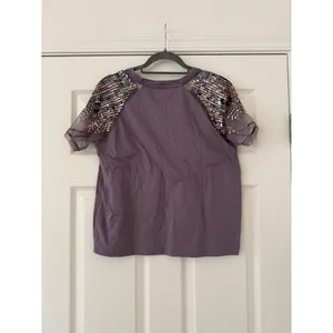 NWT Sequin Sleeve T thumbnail 4