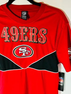 NFL Team Apparel San Francisco 49ers Jersey Size Small NWT P-p 18” S-h 28” thumbnail 3