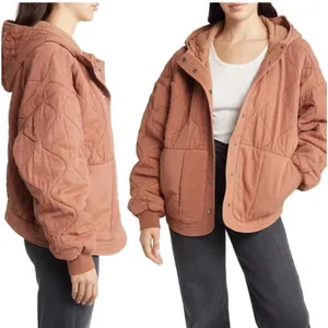 BlankNYC Quilted Jacket With Hood thumbnail 2
