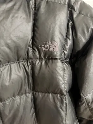 The North Face Women’s Dark Gray Quilted Down Puffer Coat thumbnail 5