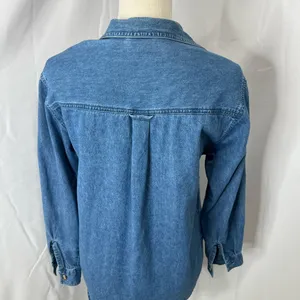 Vintage Bobbie brooks denim chambray embroidered shirt thumbnail 6