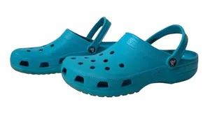 Crocs Shoes Women 11 Blue Classic Clogs Unisex Outdoor Lightweight Waterproof‎ thumbnail 1