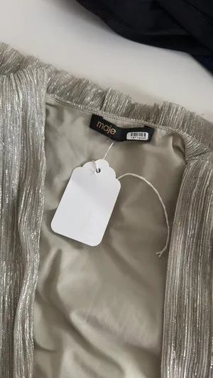 Maje Mini Dress Mini Silver Gold Sequin thumbnail 5