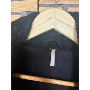 Free People White And‎ Black Boucle Coat Size XS thumbnail 7