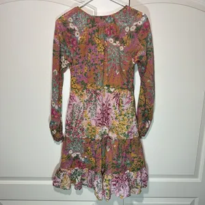 Banjanan Hilary Dress Loki's Garden Party Floral Ruffle Tiered Boho Whimsical S thumbnail 7