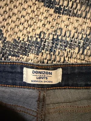 Denizen from Levi's women’s  Denim Bermuda Shorts - Blue thumbnail 2
