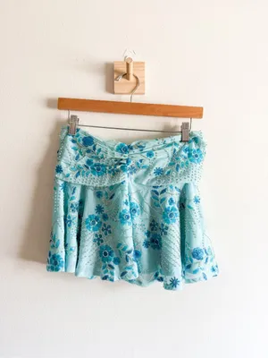 Peppermayo Delight Me Beaded Low Rise Mini Skirt Size XXS thumbnail 3
