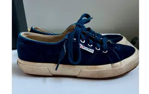 Blue Suede Superga Sneakers thumbnail 2