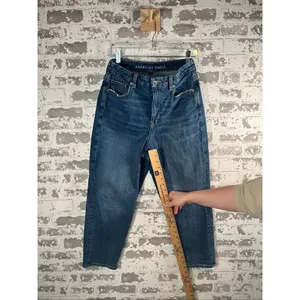 American Eagle | women Curvy mom jeans x-short denim jeans thumbnail 7