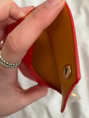 BNWT city red small wallet thumbnail 6
